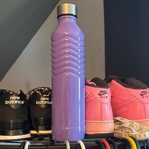 Purple Glass Water Bottle- never used